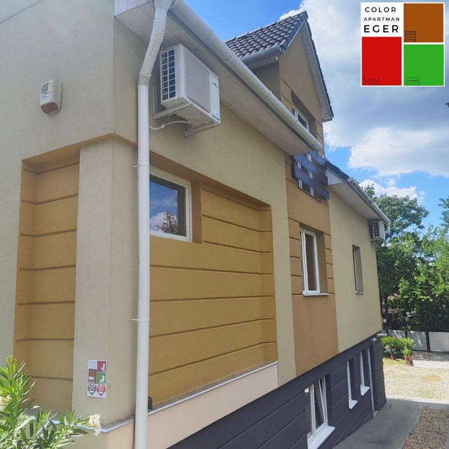 Color Apartmanok Эгер Экстерьер фото