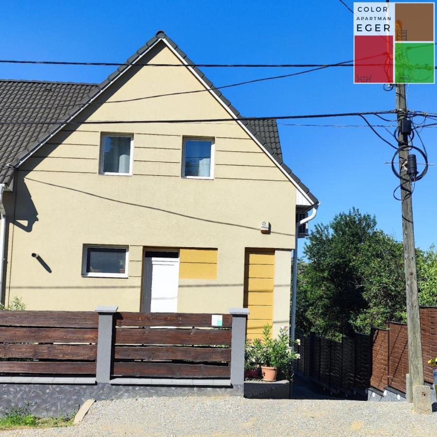 Color Apartmanok Эгер Экстерьер фото