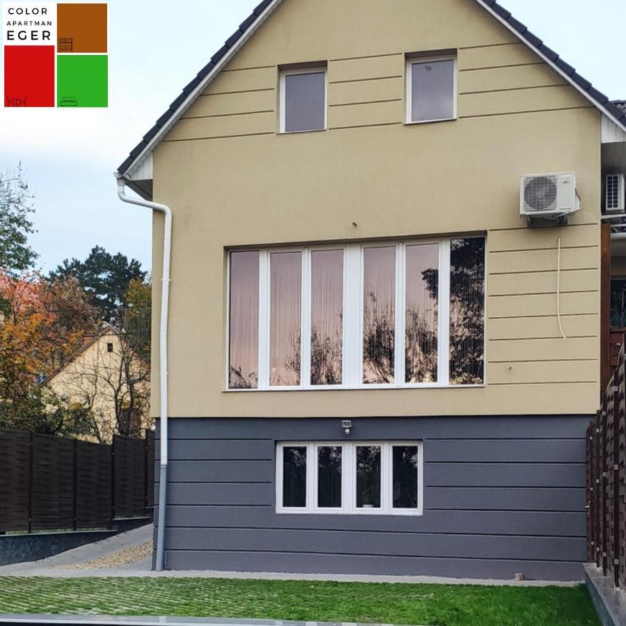 Color Apartmanok Эгер Экстерьер фото
