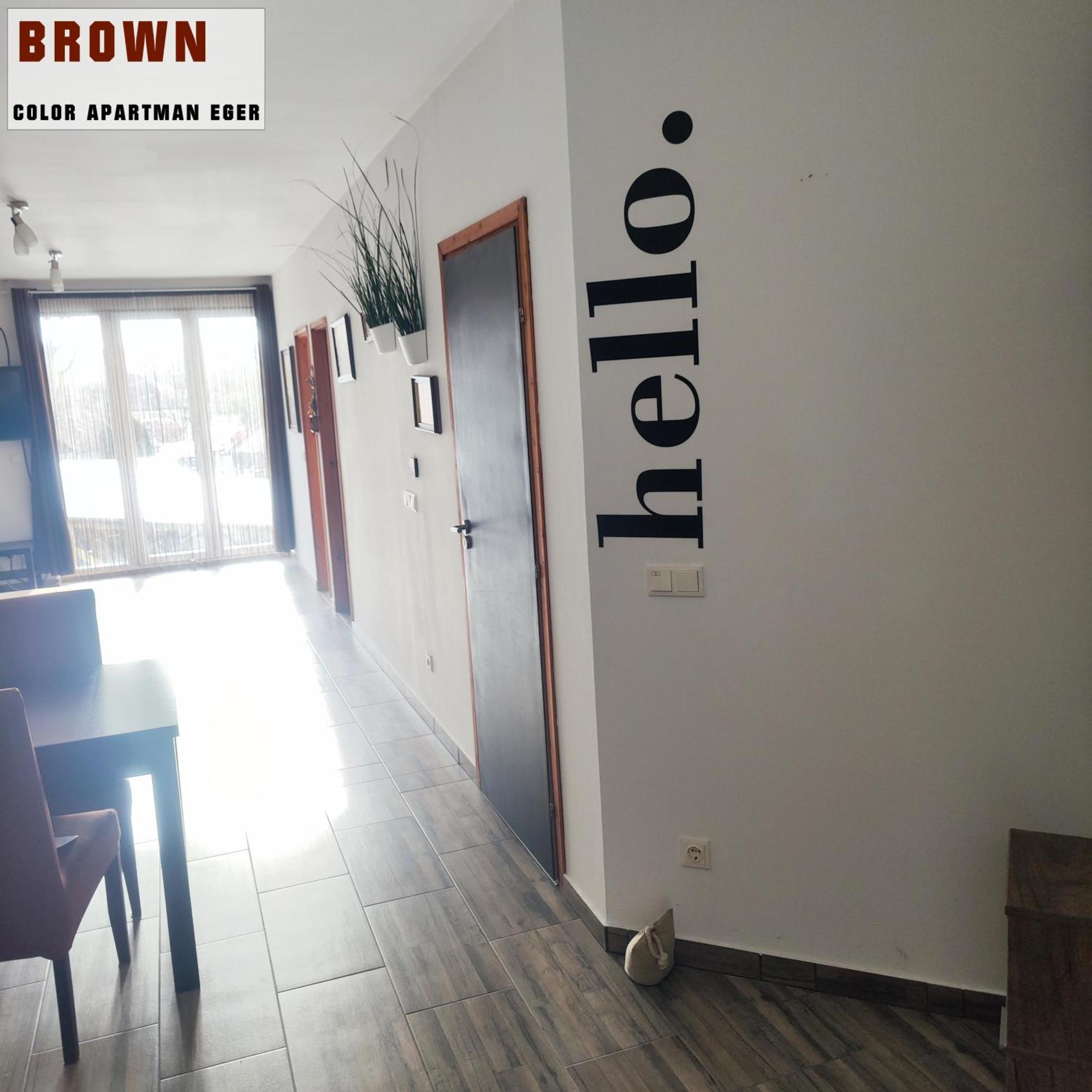Color Apartmanok Эгер Экстерьер фото